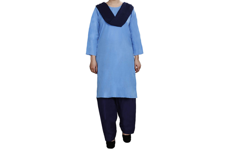 housekeeping uniform salwar suit with dupatta