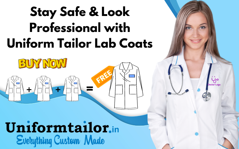 stay safe and look professional with uniform tailor lab coats