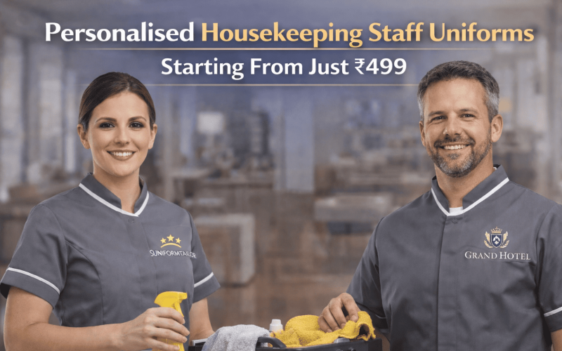 Personalised Housekeeping Staff Uniforms Starting From Just ₹499