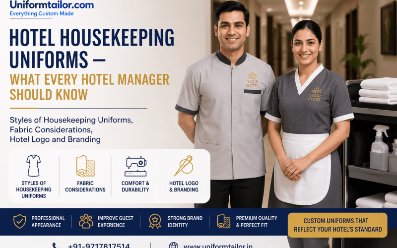 Hotel Housekeeping Uniforms Online On Uniformtailor.in