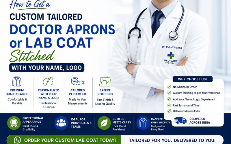 How to Get a Custom Tailored Doctor Aprons across India